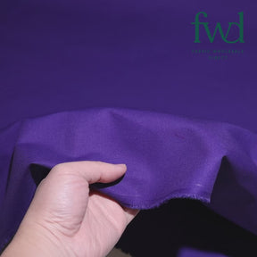 Poly Cotton Twill Purple Fabric Video|SV580387