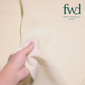 Polyester Crepe Georgette Chiffon Fabric Beige Video|SV582599
