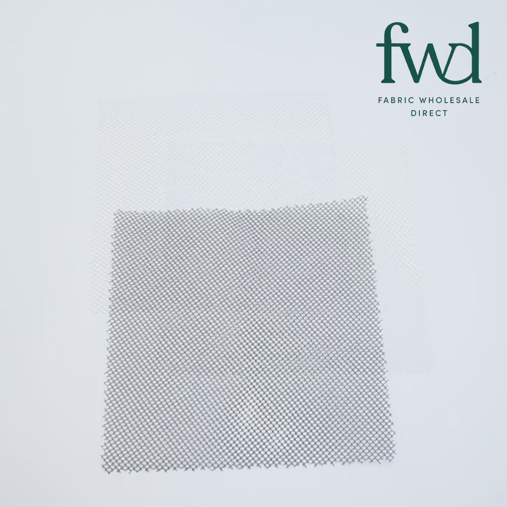 Nylon Diamond Hard Net Crinoline Fabric SV579843 Black 4