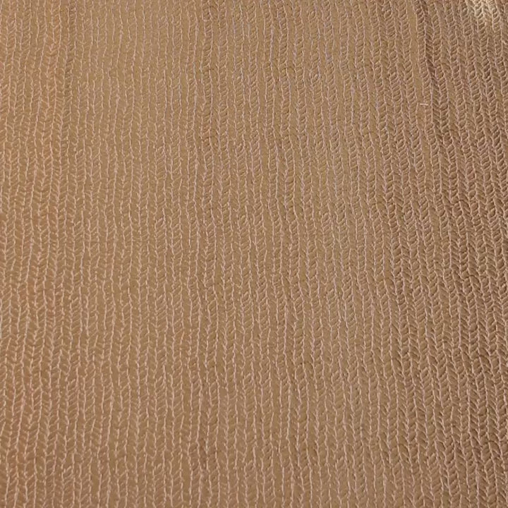 Woven Chevron Silk Upholstery Satin Jacquard (56 Inch) Bronze Fabric Video|SV581541