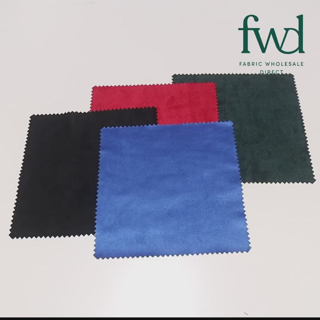 Microsuede Fabric SV578506 Black 3
