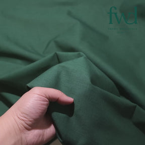 Mansa 41 Oz 100 Percent Cotton Woven Linen Fabric Hunter Green Video|SV580943