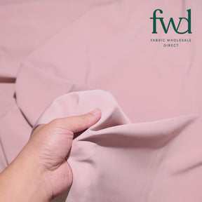 Polyester Crinkle Pebble Moss Crepe Blush Fabric Video|SV582346