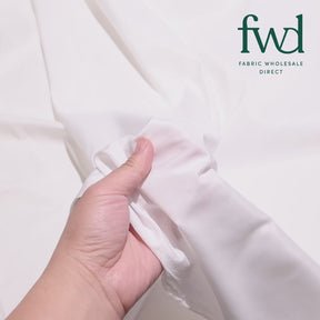 Silky Polyester Pongee Fabric White Video|SV582924