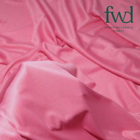 Polyester Interlock Knit Lining Dusty Rose Fabric Video|SV575073