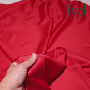 Polyester Interlock Knit Lining Red Fabric Video|SV574599