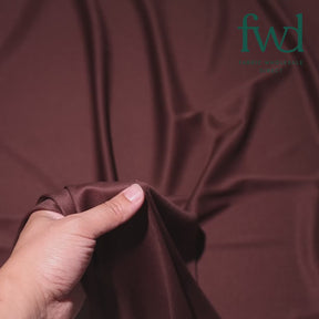 Polyester Interlock Knit Lining Brown Fabric Video|SV574605