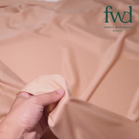 Polyester Interlock Knit Lining Nude Fabric Video|SV575266