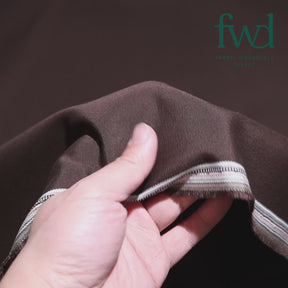 Ottertex® Outdoor Upholstery Water-Repellent Fade-Resistant Acrylic Canvas (Soft Finish, 10-Year Warranty) Brown Fabric Video|SV581829