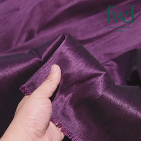 Heavyweight Polyester Dupioni Fabric Plum Video|SV5833070
