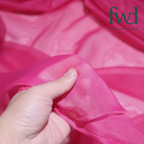 Sheer Voile (118 Inch) Fuchsia Fabric Video|SV570977