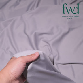 Polyester Interlock Knit Lining Silver Fabric Video|SV574593