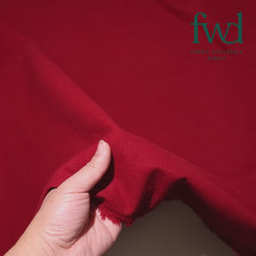 Cotton Flannel Burgundy Fabric Video|SV573548
