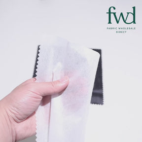 Lightweight (40 GSM) Non-Woven Fusible Interfacing Fabric Video|SV581221