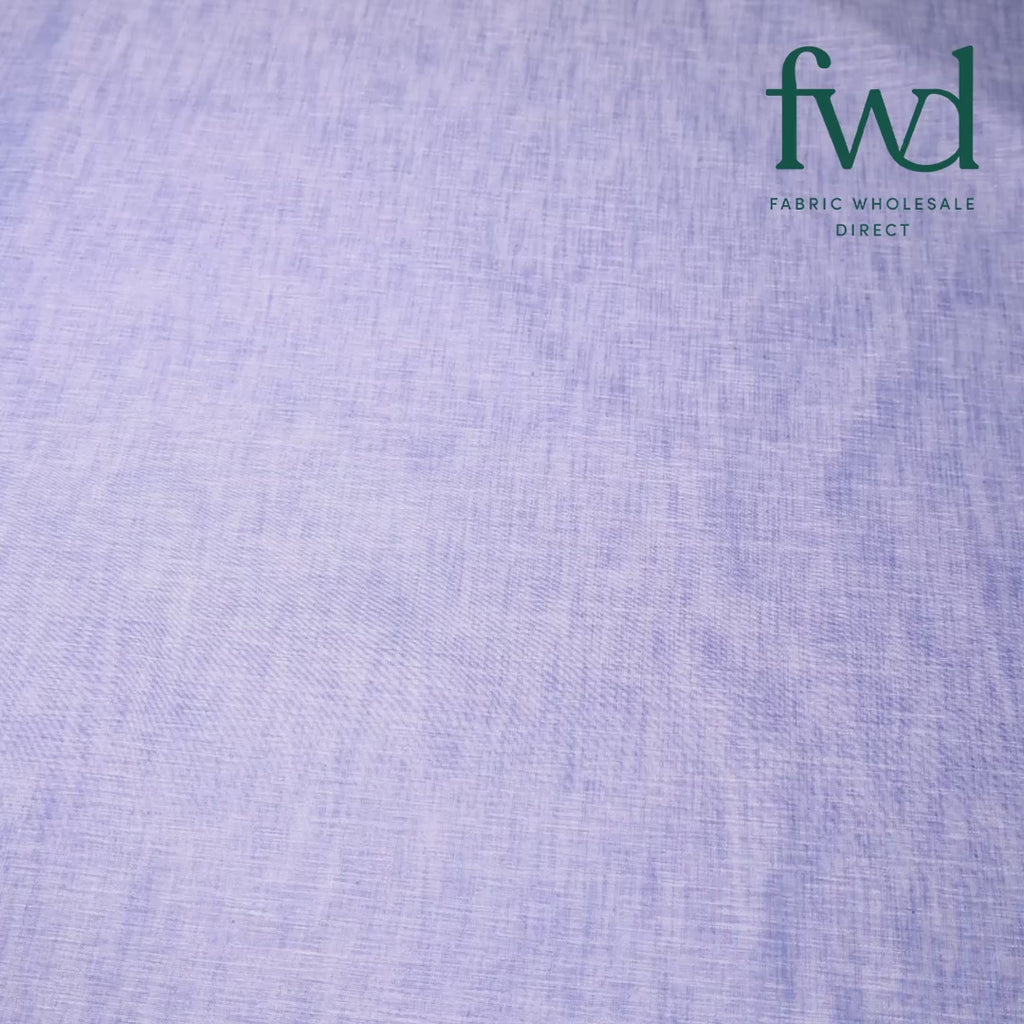 Mansa 4.1 oz 100% Cotton Woven Linen Royal Blue Fabric Video|SV580020
