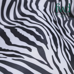 Ottertex® Waterproof Canvas - Zebra Print Fabric Video|SV570294