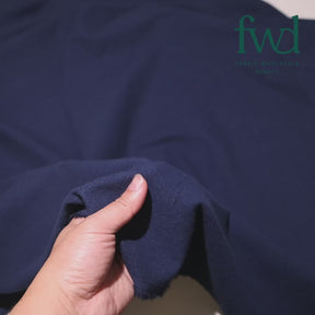 Cotton Flannel Navy Fabric Video|SV575410