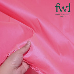 Heavyweight Polyester Dupioni Fabric Neon Pink Video|SV583053