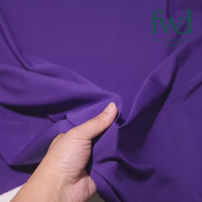 Stretch Polyester Tissue Faille Purple Fabric Video|SV582301