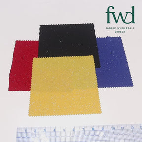 Glitter Ity Knit Jersey Fabric SV578347 Black 3