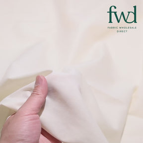 Cotton Polyester Broadcloth (44/45 Inch) Beige Fabric Video|SV571550