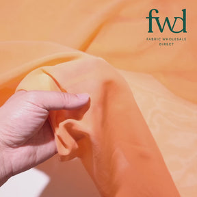 Cotton Voile Fabric Peach Video|SV582569