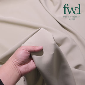 Polyester Crinkle Pebble Moss Crepe Sage Fabric Video|SV582347