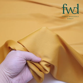 Matte Striped Crinkle Stretch Satin Gold Fabric Video|SV581467