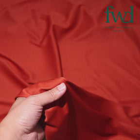 Polyester Interlock Knit Lining Rust Fabric Video|SV575072