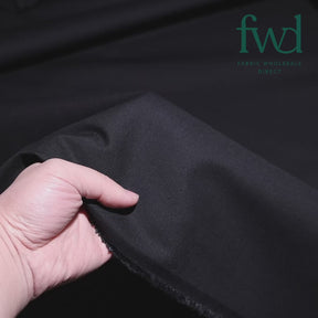 Poly Cotton Twill Black Fabric Video|SV580376