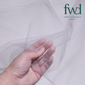 Polyester Tulle (54 Inch) Fabric Grey Video|SV577689