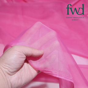 Sheer Voile (118 Inch) Candy Pink Fabric Video|SV570976