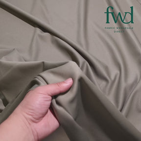Scuba Double Knit Fabric Sage Video|SV582822