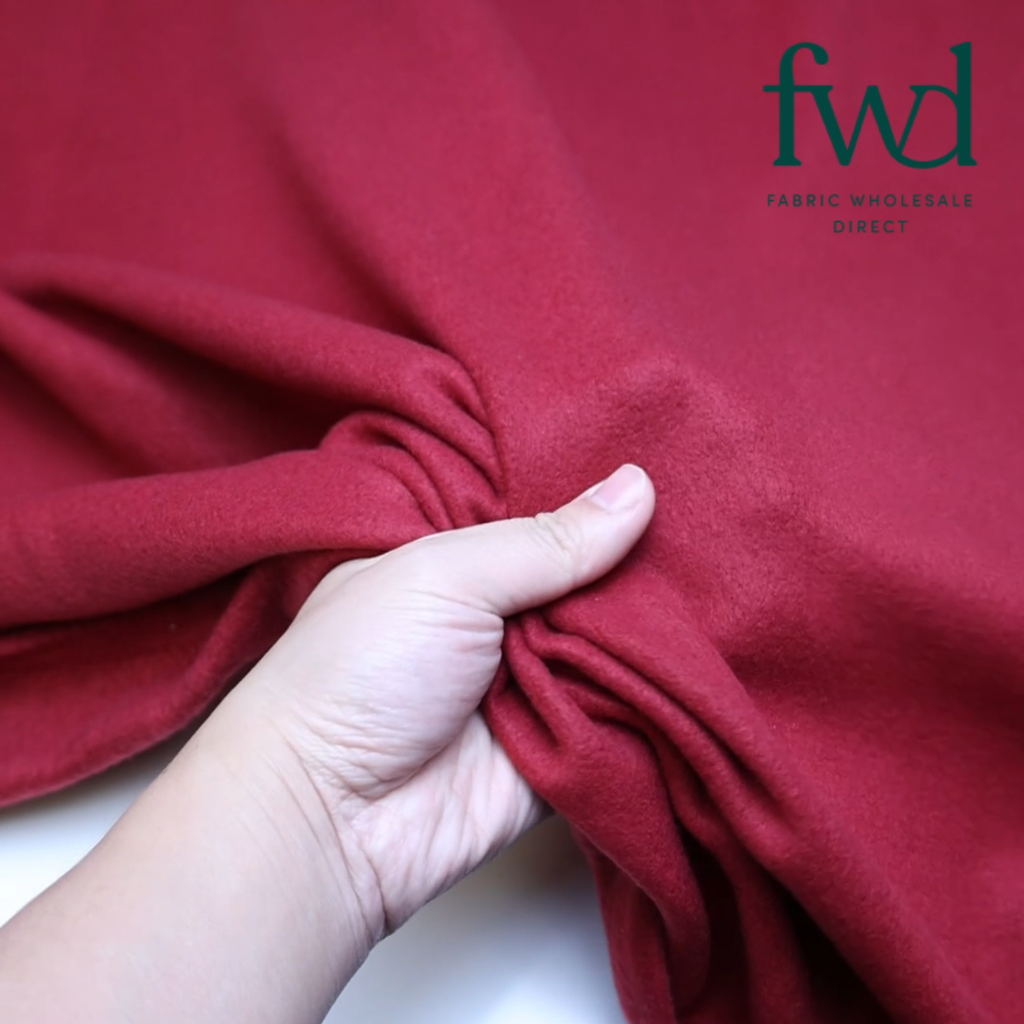 Polar Fleece Orange Fabric Video|SV574701