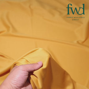 Polyester Interlock Knit Lining Gold Fabric Video|SV574590
