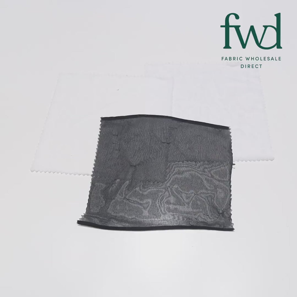 Lightweight Knit Fusible Interfacing Fabric SV580066 Black 6