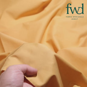 Cotton Polyester Broadcloth (44/45 Inch) Mist Gold Fabric Video|SV571576