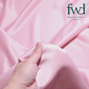 Matte Satin (Peau de Soie) Blush Fabric Video|SV576617