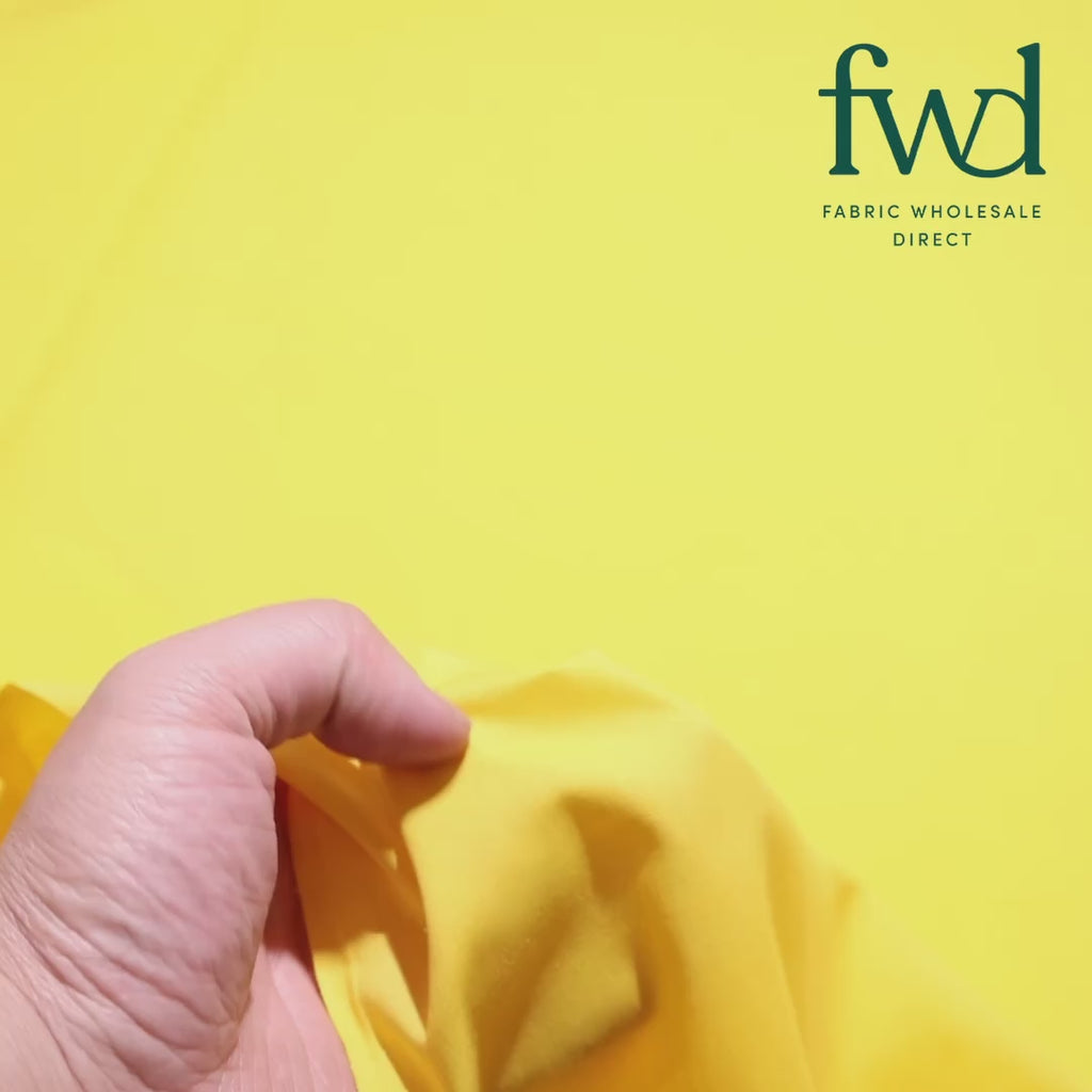Cotton Polyester Broadcloth (44/45 Inch) Sunflower Fabric Video|SV571575