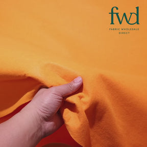 Polyester Felt (74 Inch) Orange Fabric Video|SV582532
