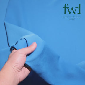 Polyester Crepe Georgette Chiffon Fabric Turquoise Video|SV582604