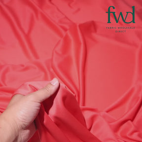 Polyester Interlock Knit Lining Coral Fabric Video|SV574598