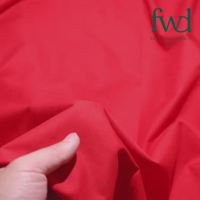 Cotton Polyester Broadcloth (44/45 Inch) Red Fabric Video|SV571572
