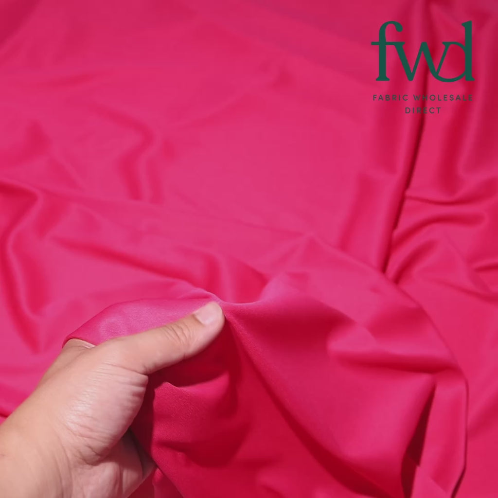 Polyester Interlock Knit Lining American Beauty Fabric Video|SV574597