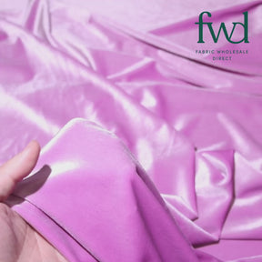 Stretch Velvet Lavender Fabric Video|SV571487