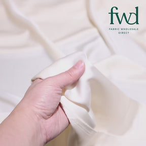 Polyester Double Face Satin Beige Fabric Video|SV581596