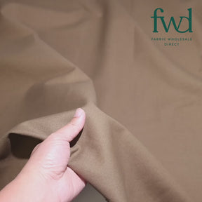 10 Oz Cotton Duck Canvas Fabric Mocha Video|SV577265