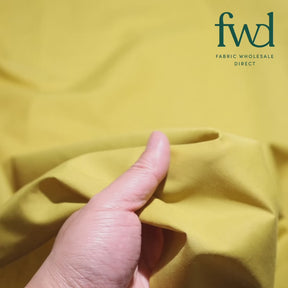 Cotton Polyester Broadcloth (44/45 Inch) Light Olive Fabric Video|SV571561