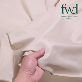Silky Polyester Pongee Fabric Champagne Video|SV582876