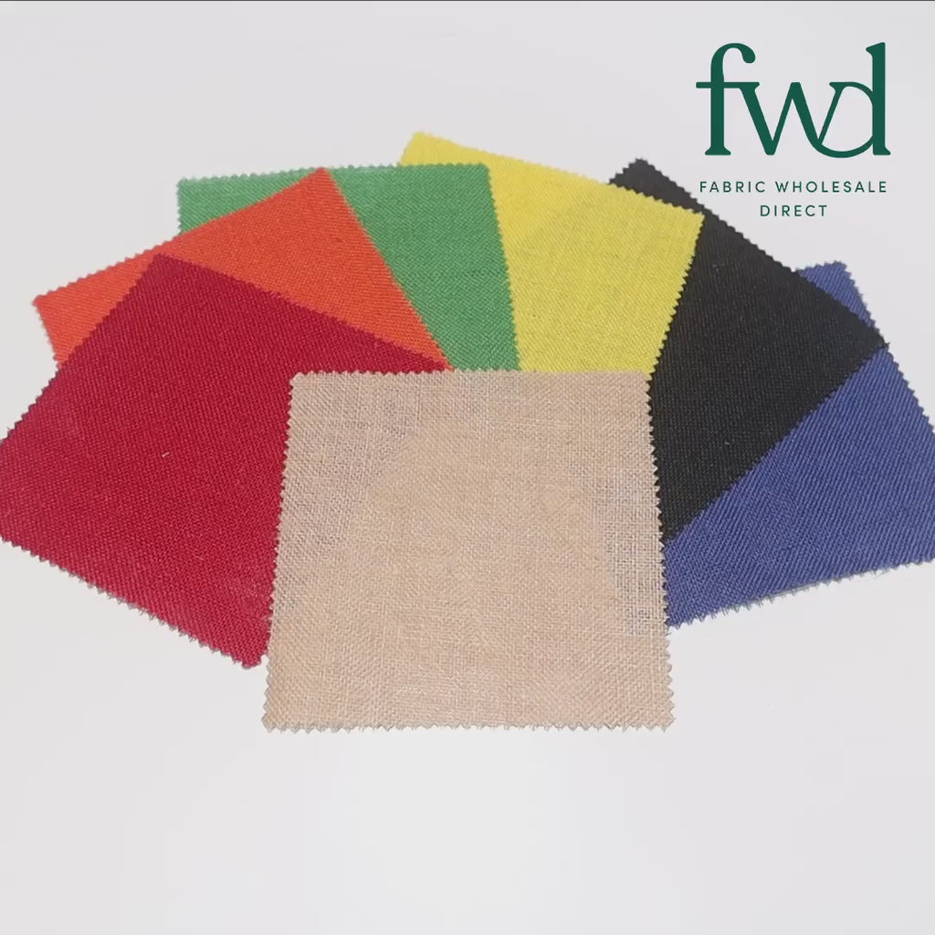 Standard 10 Oz Jute Burlap 60 Inch Fabric SV570695 Black 4